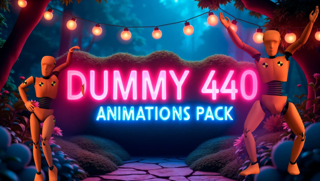 BeamNG DUMMY "440 PACK" ANIMATIONS